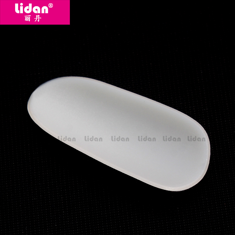 LIDAN Nail Art Blank practice color Card Nail polish gel Oval color plate display sample 240 pieces Specification image