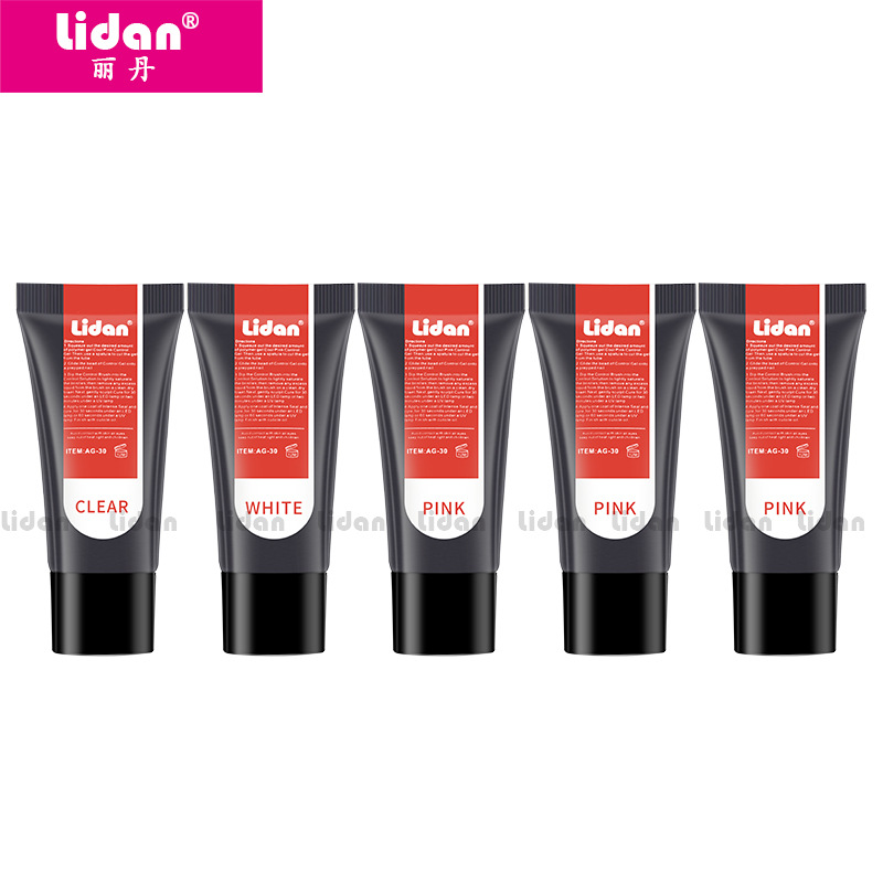 Lidan Nail Art Quick Extension Crystal Gel Paperless Nail Extension Set Model Gel Gel Specification image