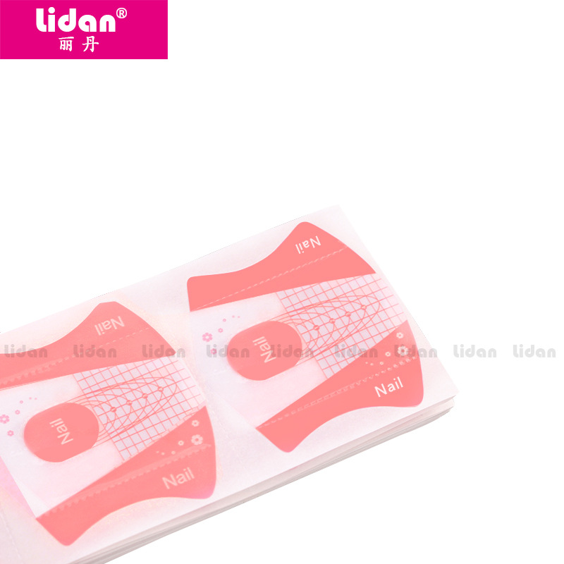 Lidan Nail Extender 100-piece bagged phototherapy nail Crystal Nail Extender Special Finger extender Application Scenario