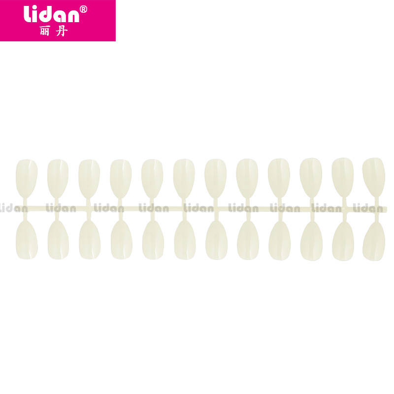 Lidan's new teardrop-shaped nail art color card, foldable flat bottom practice color card, nail art color board tool, 120 pieces details Picture