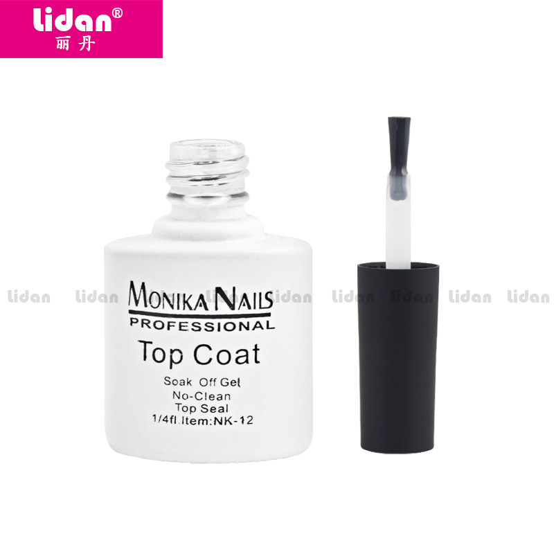 Lidan/ Lidan genuine nail polish new product detachable, no-rinse, ultra-bright sealing layer for UV phototherapy nail polish glue Specification image