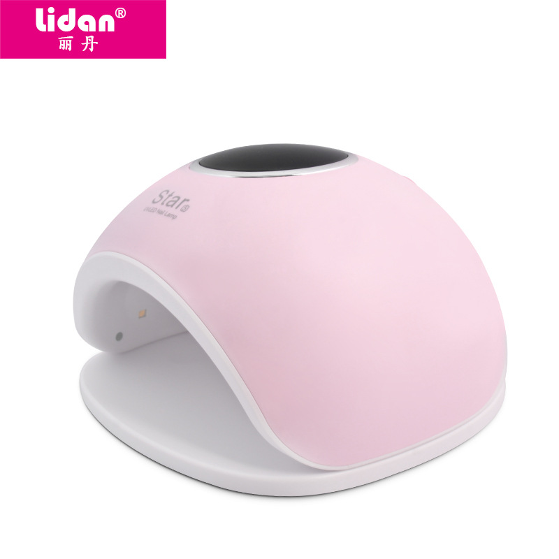 Lidan 48w dual-source light therapy lamp, nail art LCD display lamp, 10S quick-drying intelligent sensing nail art dryer details Picture