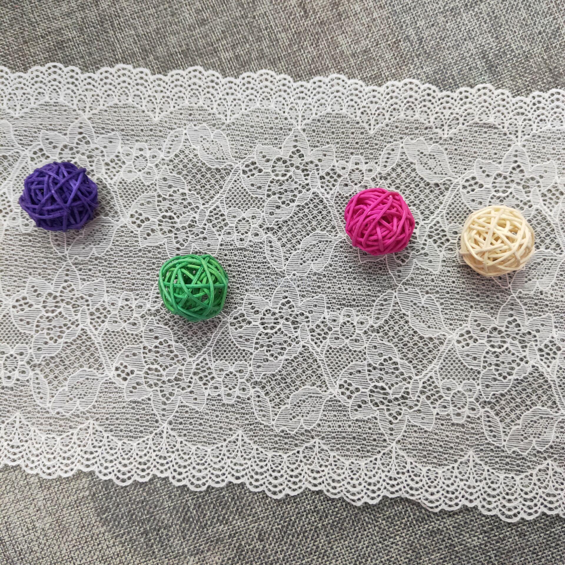 Factory direct sales of elastic lace trim clothing and scarf accessories, 18 cm details Picture