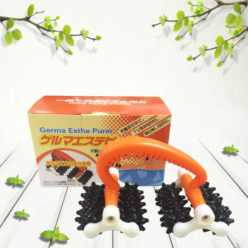 Manual massage four-wheel massage stick full belly waist leg space vehicle roller massage moon rover thumbnail