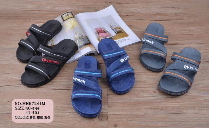 pvc men's and women's bathroom slippers, couple bathroom slippers, indoor slippers Specification image