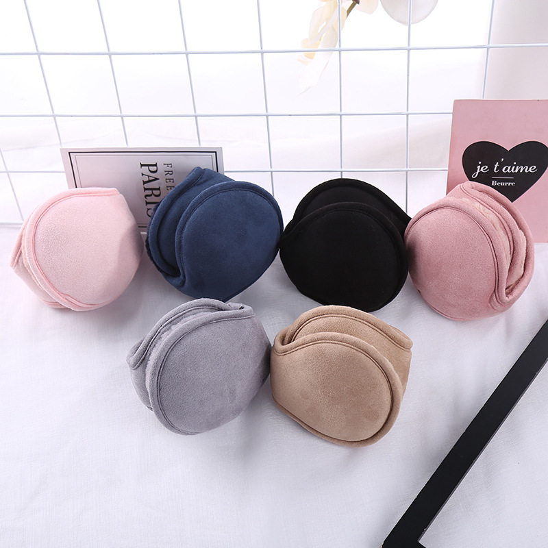 New suede fringed ear protectors and ear cups for warmth, women's ear protectors and ear cups, winter trend, ear coverings for warmth
