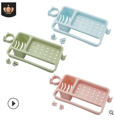 Faucet Drain Rack Sink Storage Rack Adjustable Sink Sponge Rag Drain Rack Application Scenario