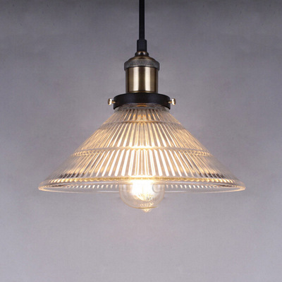 Nordic glass small chandelier retro simple personality restaurant bar chandelier