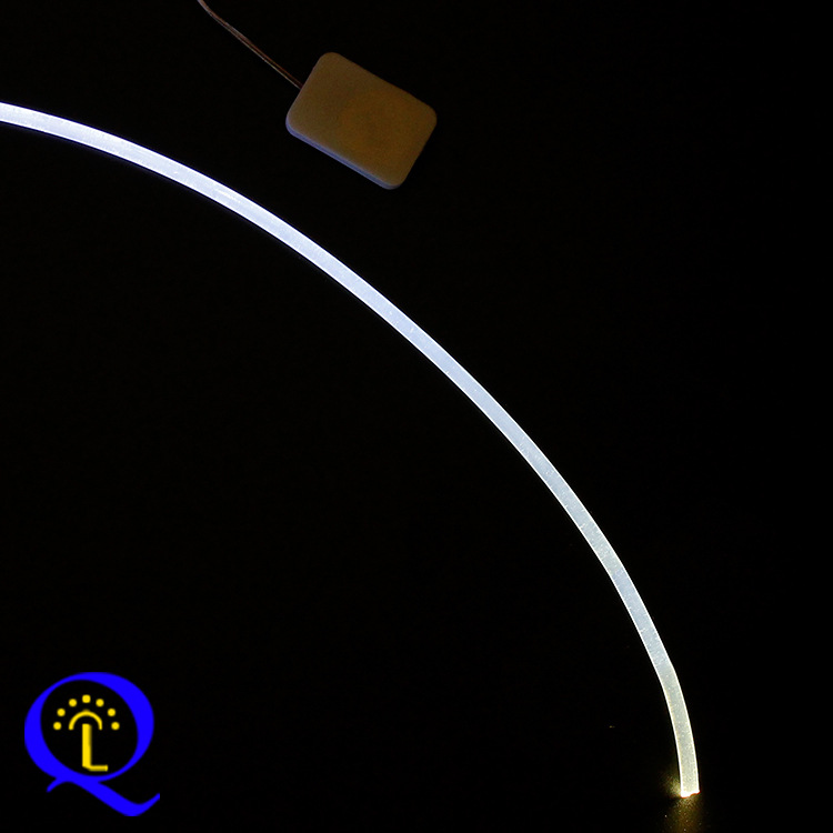 Luminous dog with light strips, TPU shoelaces, hats, table lamps, umbrellas and various other fiber optic light guiding round strips Specification image