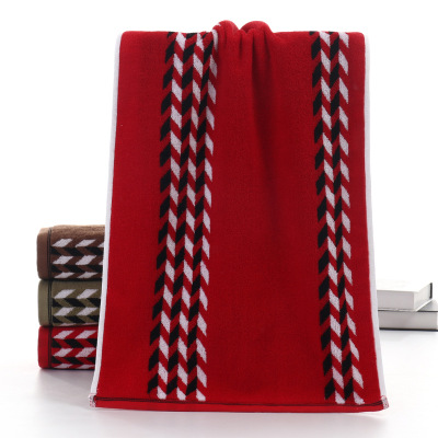 One-piece delivery of pure cotton daily necessities, wedding return gift, dark towel 35*75, pure cotton towel manufacturer wholesale Application Scenario