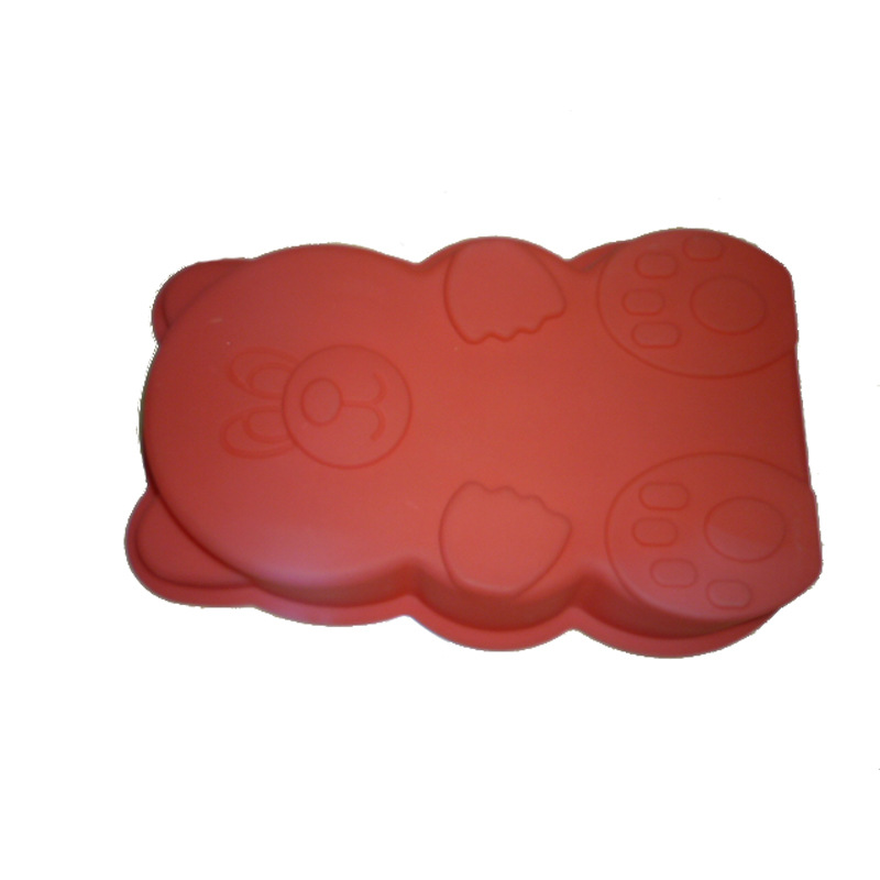 Large cartoon series bear silicone cake molds, silicone fruit pudding molds, baking cake molds in stock Specification image