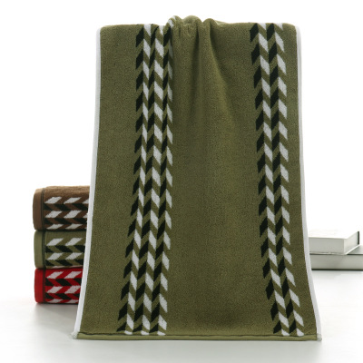 One-piece delivery of pure cotton daily necessities, wedding return gift, dark towel 35*75, pure cotton towel manufacturer wholesale Specification image