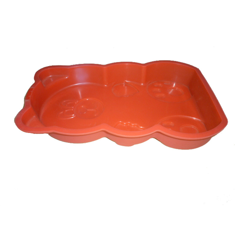 Large cartoon series bear silicone cake molds, silicone fruit pudding molds, baking cake molds in stock details Picture