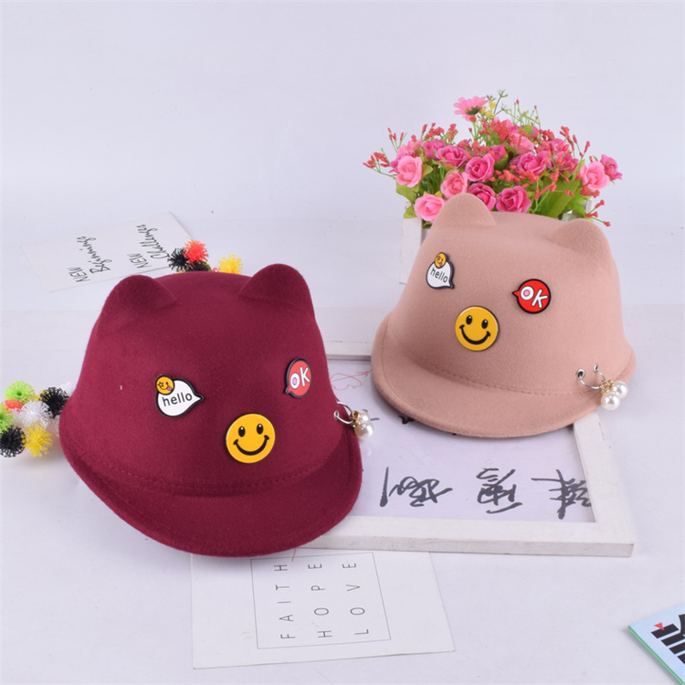 义乌好货 春秋宝宝帽子1-2-4-6岁鸭舌帽韩版男童女童小礼帽产品图