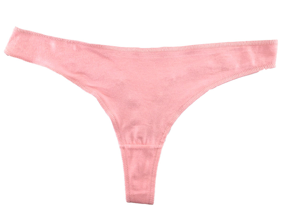 Export Korea solid-color cotton Thongs multi-color code foreign trade cross-border sexy lingerie 67925 full figure