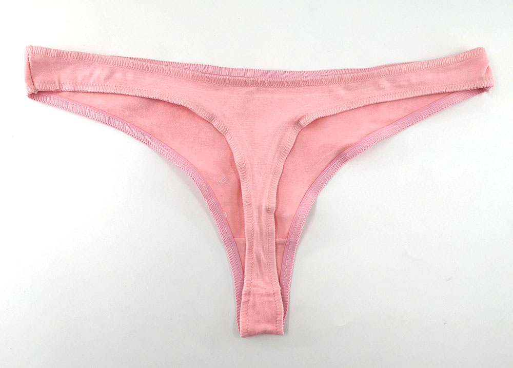 Export Korea solid-color cotton Thongs multi-color code foreign trade cross-border sexy lingerie 67925 details Picture
