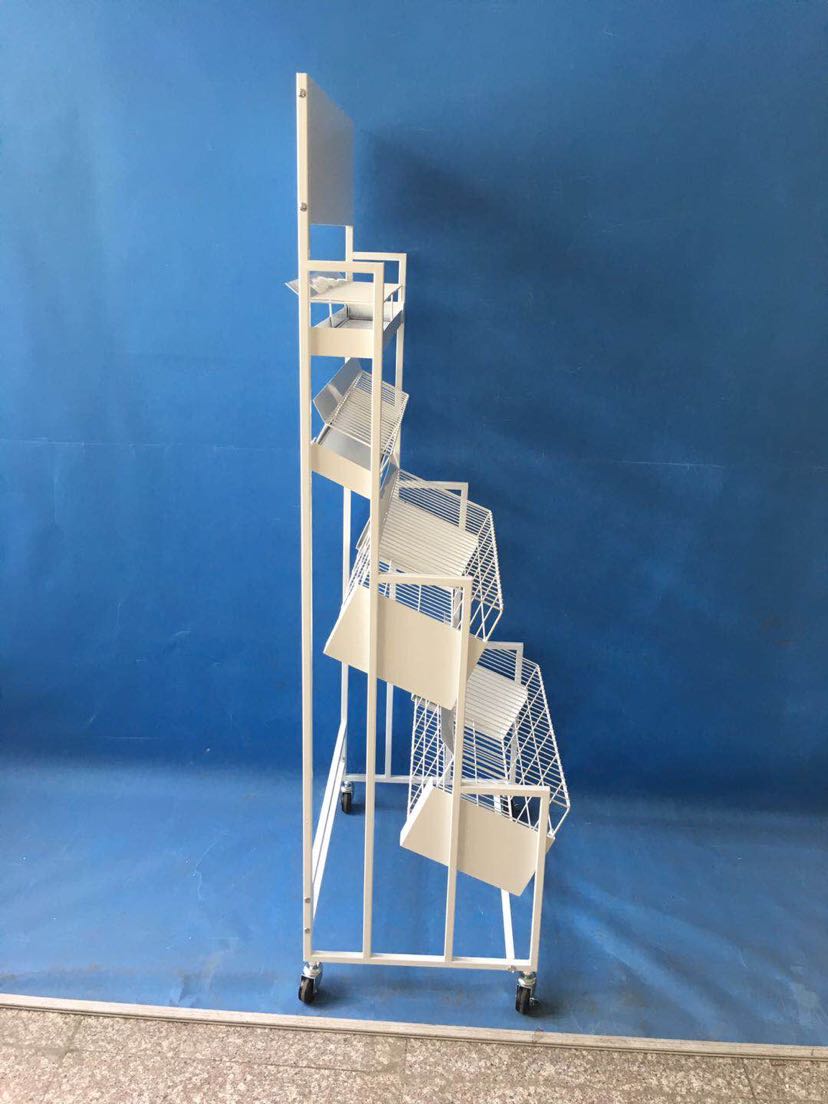 Custom display rack card rack wire rack paint rack