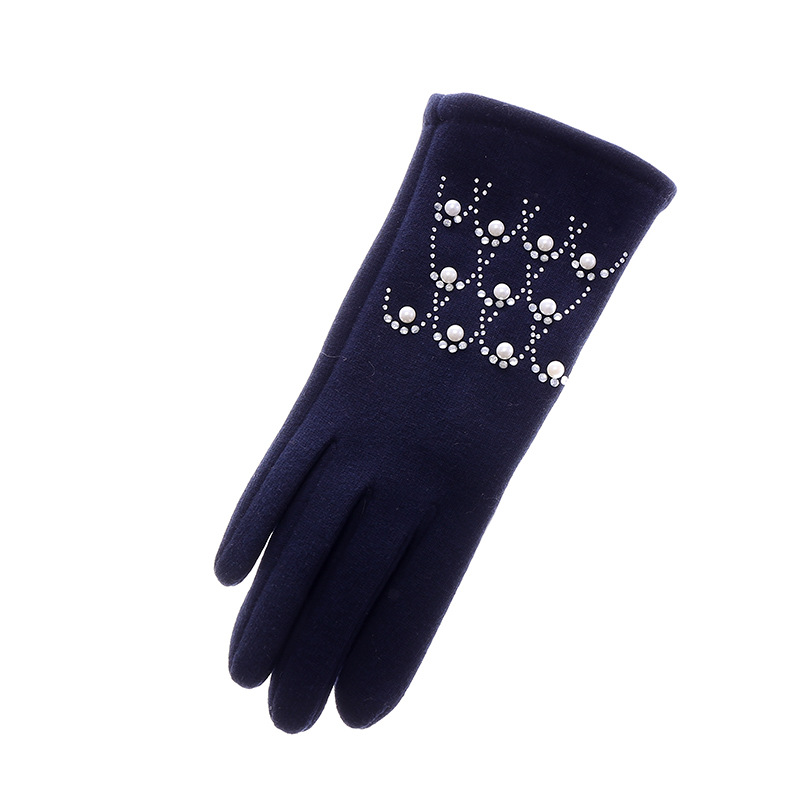 Winter 2018 New Women's gloves Modified All-in-one finger gloves non-fleece warm gloves for women thumbnail