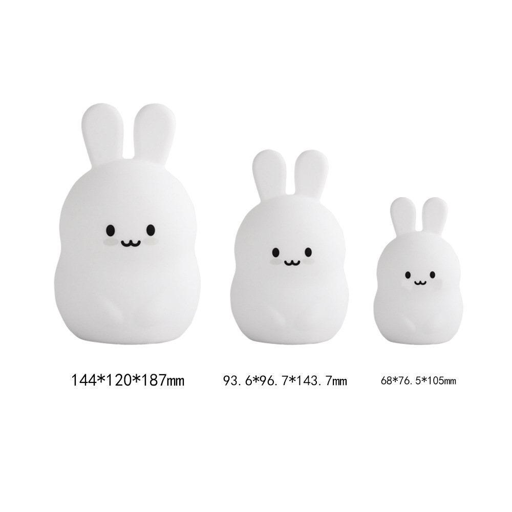 mini silicone lamp, mini night light, portable outdoor toy lamp factory direct sales Specification image