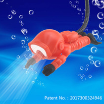 Diver LED night light creative gift usb desk lamp bedroom hot seller hot style