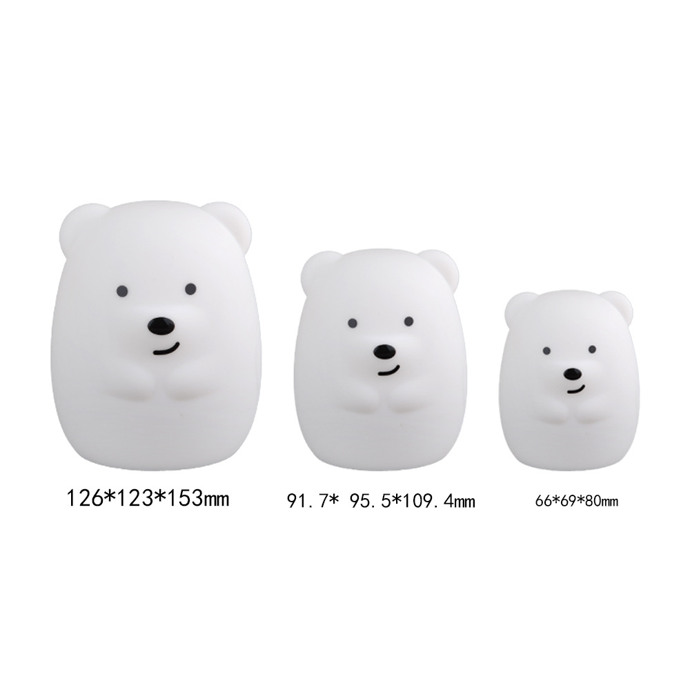 mini silicone lamp, mini night light, portable outdoor toy lamp factory direct sales details Picture