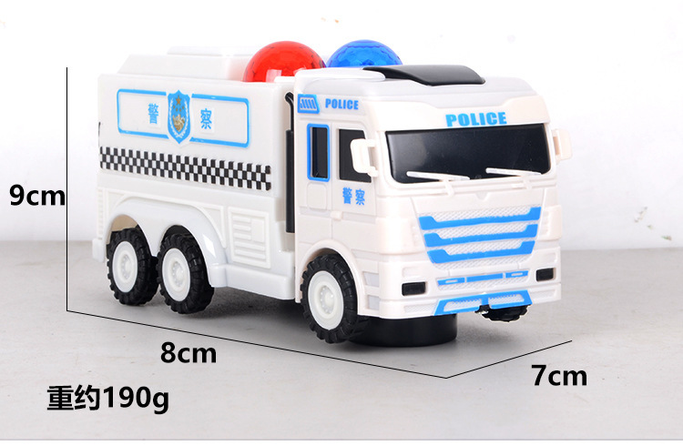 十元店货源 纸卡玩具车 儿童模型回力车套装组合详情图3