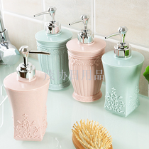 Flower shower gel dispenser bottle Hand sanitizer bottle Shampoo bottle empty press bottle lotion bottle