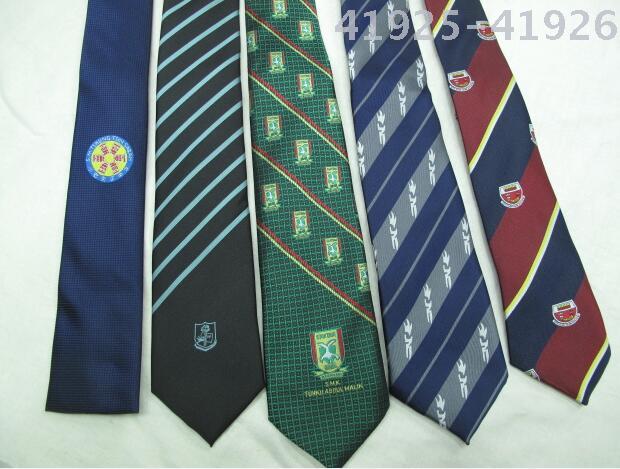 logo marked tie