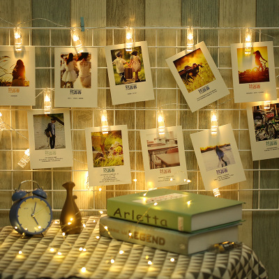 Photo clip lamp string accessories new fancy LED lamp string Application Scenario