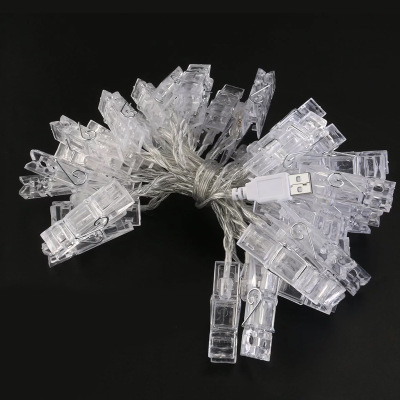 Photo clip lamp string accessories new fancy LED lamp string details Picture