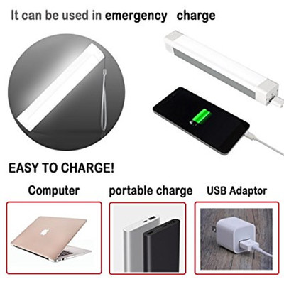 Mobile light low pressure portable lighting lamp long strip working lamp charge and discharge lamp tube