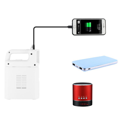 Multi-functional brine power portable lamp USB charging Treasure floodlight seawater power battery