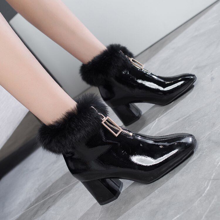 女式时装单鞋实物图