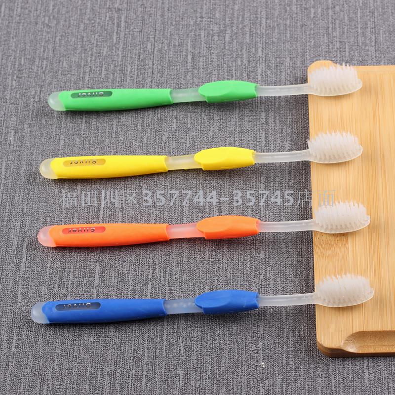 517-4银 韩文四支装细软毛成人牙刷 200套/箱细节图