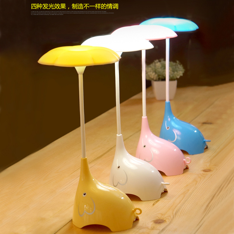 LED children night lamp Charging eye lamp Dormitory bedside student lamp Touch reading lamp
