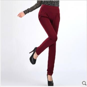 Harun pants, casual pants, spring style Korean trendy long pants, small feet, high waist, plus-size women's wear, slimming, slimming women Application Scenario