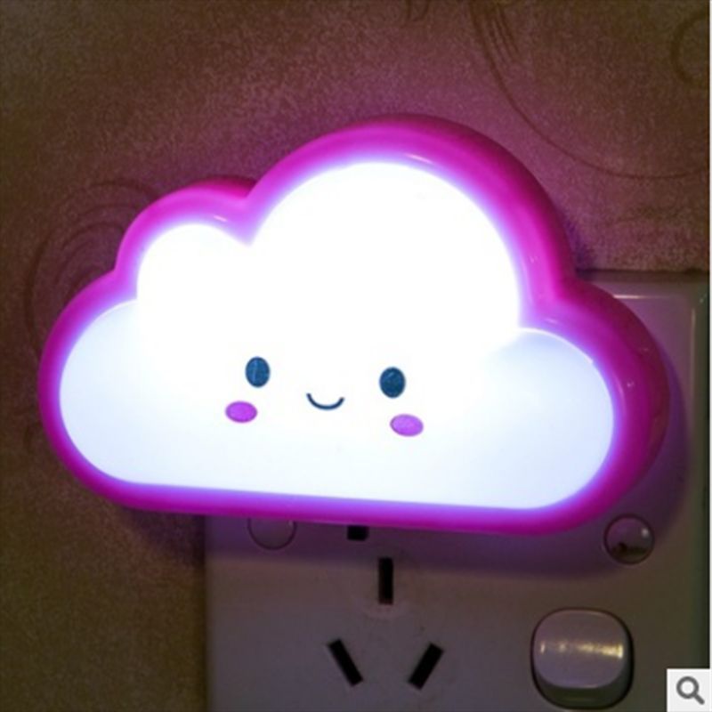Led plug in switch cloud night light New new strange bedroom bedside creative products
