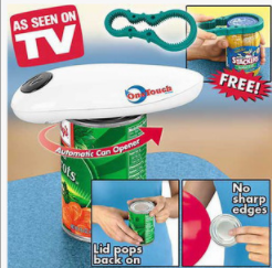 one touch/ Electric Bottle Opener/Automatic Can opener = 285g =100 packs
