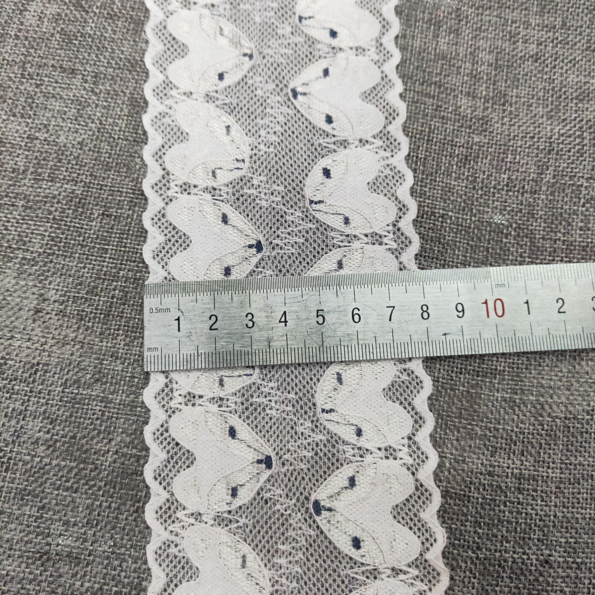 New double-sided symmetrical fox head lace sock clothing DIY bestsellers
