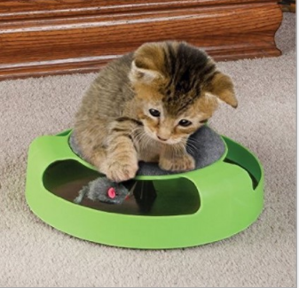 catch the mouse塑料猫玩具猫抓老鼠板 逗猫转盘 宠物猫玩具405克