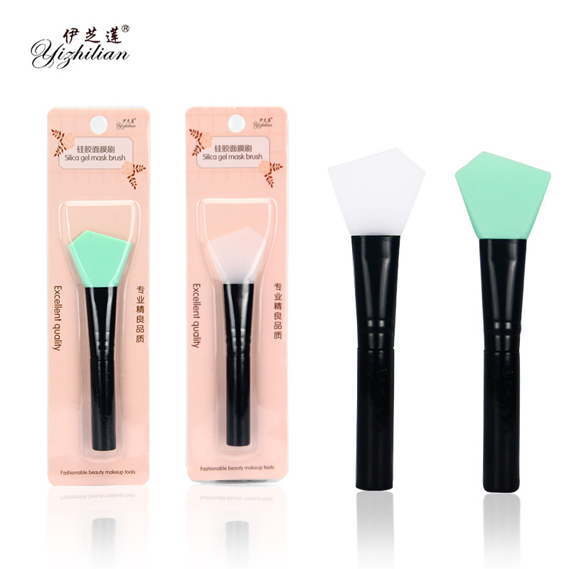 Egeron Silicone Soft Tilt Head DIY Mask Stick Silicone cosmetic brush Mask 9081