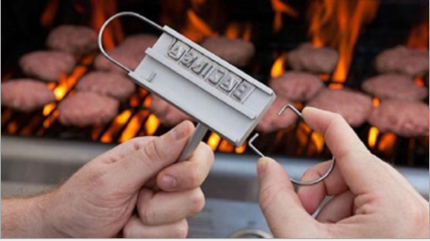 火烙印 烧烤烙印 烤肉烙印烙印 英文字母BBQ branding iron细节图