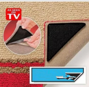 TV新品 地毯防滑垫贴片 地毯双面胶4+4