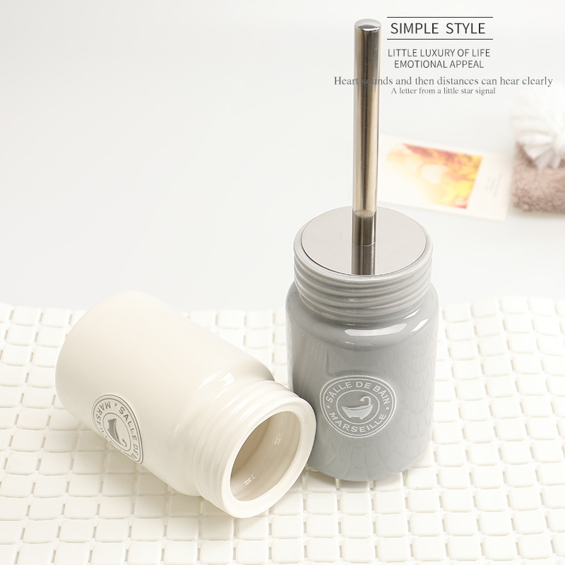 马桶刷吸实物图