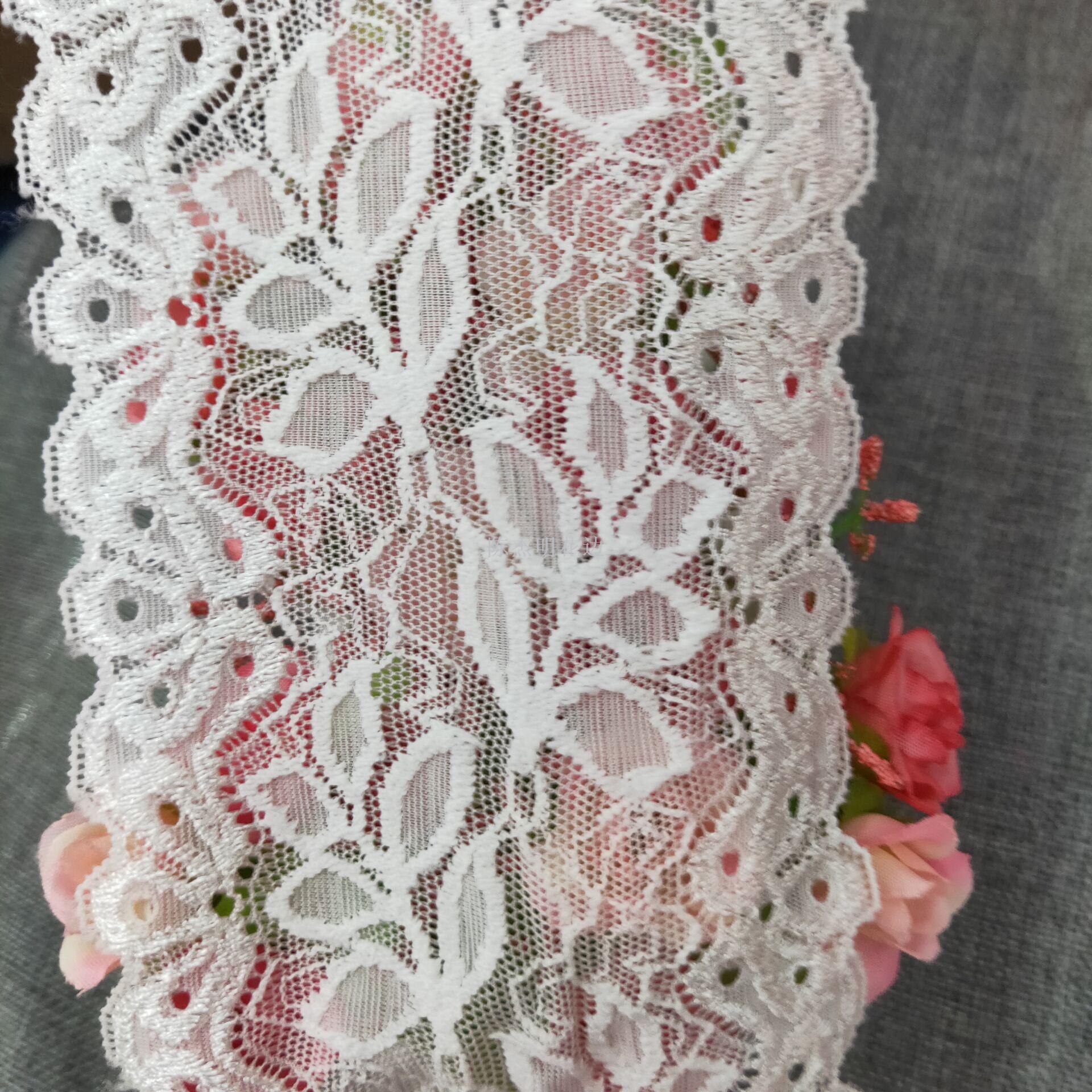 New lace lace 10cm elastic lace leaf flower bra inner dress lace Application Scenario