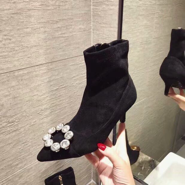 女式时装单鞋实物图