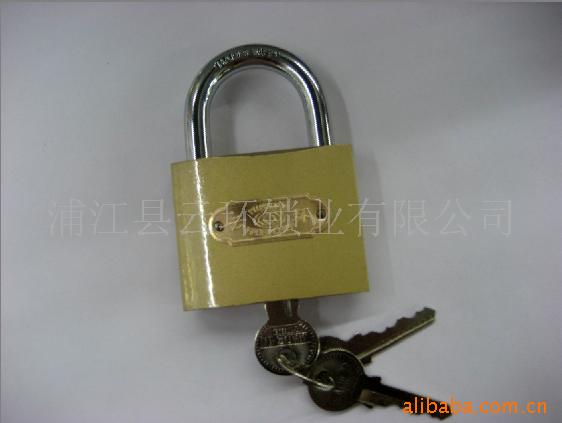 [Factory direct sale, low price supply] supply a word copy of copper iron padlock thumbnail