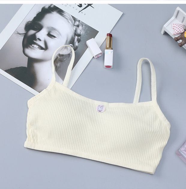 Ika Sherman Threaded Cotton Student Vest For Girls Bra Application Scenario