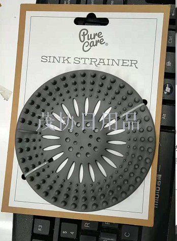 Sink anti-clogging silicone floor drain cover bathroom drain hair anti-clogging filter sewer filter net