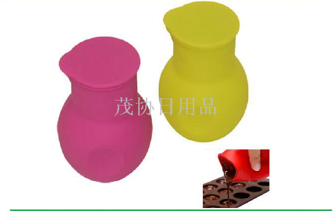 蛋糕烘培模具FDA硅胶巧克力罐巧克力壶